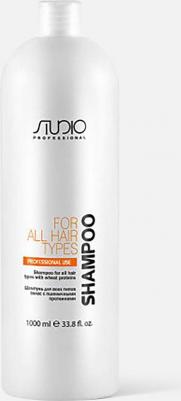 Professional Шампунь для всех типов волос с пшеничными протеинами, 1000 мл – фото 6