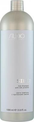 Шампунь для всех типов волос Studio Luxe Care Silk Shampoo – 1000 мл – фото 5