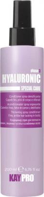 кондиционер-спрей для волос c гиалуроновой кислотой для плотности, 200 мл