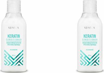 Кондиционер для волос Professional Keratin, с кератином, 85 мл, 6 уп – фото 3