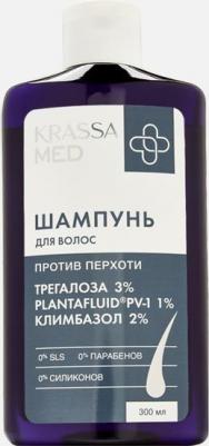 MED Шампунь для волос против перхоти КЛИМБАЗОЛ+ТРЕГАЛОЗА