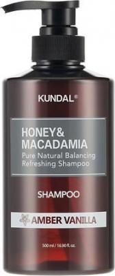 Шампунь для волос Амбровая ваниль Honey & Macadamia Shampoo