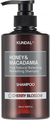 Шампунь для волос Цветок вишни Honey & Macadamia Shampoo