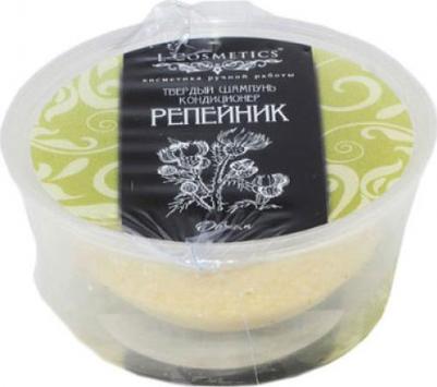 Твердый шампунь-кондиционер 2в1 "Репейник", Объем, 55гр – фото 4