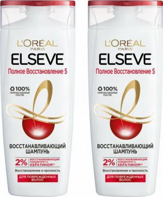 Elseve Шампунь "Эльсев, Полное восстановление 5", для ослабленных или поврежденных волос, 400 мл – фото 10