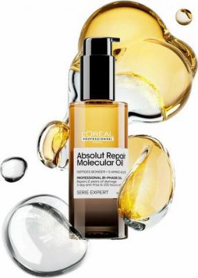 Масло двухфазное Absolut Repair Molecular для восстановления волос, 90 мл – фото 1