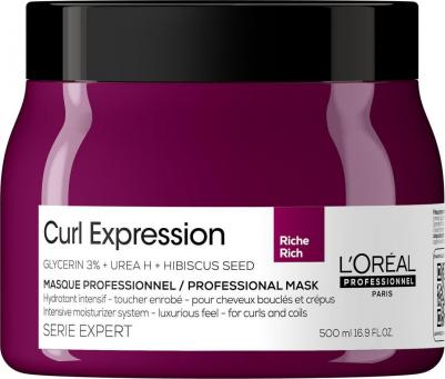Профессиональная интенсивно увлажняющая маска Curl Expression для всех типов кудрявых волос, 500 мл – фото 1