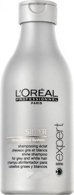 Professionnel Шампунь придающий блеск седым волосам Serie Expert Silver, 250 мл – фото 6