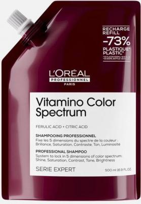Рефил безсульфатного шампуня для окрашенных волос Vitamino Color Spectrum 500 мл