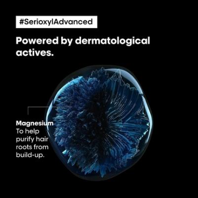 Serioxyl Advanced Шампунь для очищения и уплотнения волос 300 мл – фото 6