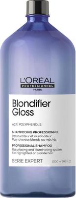 Шампунь Blondifier Gloss для осветленных и мелированных волос, 1500 мл – фото 1