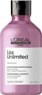 Шампунь для гладкости волос Serie Expert Liss Unlimited Prokeratin Shampoo – 300 мл – фото 3