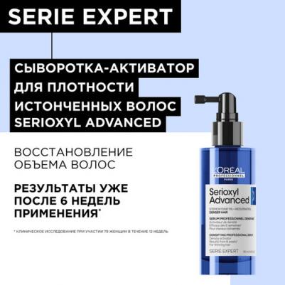 Сыворотка Serioxyl Advanced Denser для уплотнения тонких волос, 90 мл – фото 6
