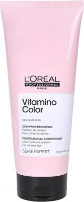 Смываемый уход-кондиционер для окрашенных волос Serie Expert Vitamino Color Resveratrol Conditioner – фото 1