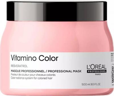 Vitamino Сolor Resveratrol Color Radiance system Masque - Маска для окрашенных волос, 500 мл – фото 2