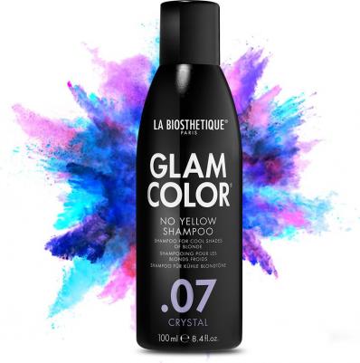 Шампунь для окрашенных волос No Yellow.07 Crystal, NEW! Glam Color No Yellow Shampoo.07 Crystal – фото 2