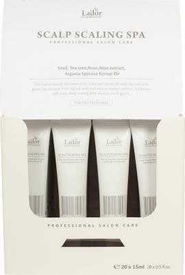 Ампулы очищающие для кожи головы / Scalp Scaling Spa Ampoule 20*15 мл – фото 1