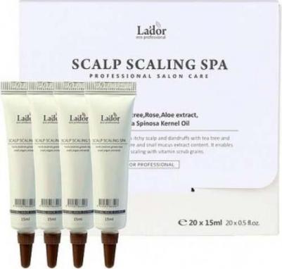 Ампулы очищающие для кожи головы / Scalp Scaling Spa Ampoule 20*15 мл – фото 5