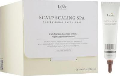 Ампулы очищающие для кожи головы / Scalp Scaling Spa Ampoule 20*15 мл – фото 9