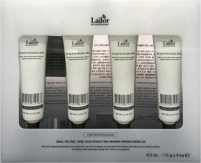 Пилинг для кожи головы Scalp Scaling Spa 4*15г – фото 12