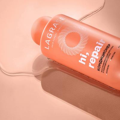 Восстанавливающий шампунь Hi, repair для сухих и поврежденных волос, 500 мл – фото 3