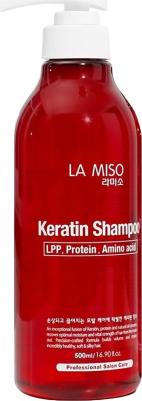 Шампунь укрепляющий с кератином. Keratin shampoo, 500 мл – фото 1