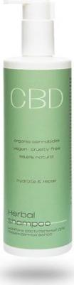Шампунь для поврежденных волос CBD herbal shampoo 400 мл – фото 3