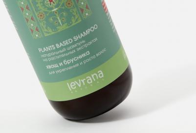 Шампунь для волос Натуральный шампунь на растительных экстрактах Хвощ и Брусника КАНДАЛАКША Plants Based Shampoo – фото 4