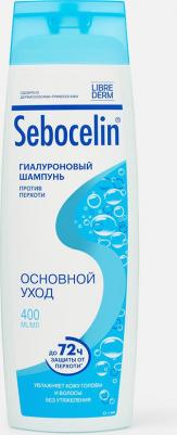 Гиалуроновый шампунь Sebocelin против перхоти "Основной уход", 400 мл – фото 6