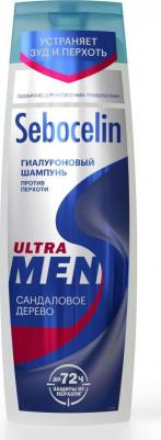 Шампунь Sebocelin Ultra Men сандаловое дерево против перхоти 400 мл – фото 8