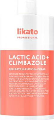 Шампунь-скраб DELIKATE. От перхоти. С хитозаном и маслом перечной мяты. Без агрессивных сульфатов. 400 мл