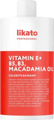 Софт-бальзам COLORITO для длительной защиты цвета и блеска окрашенных волос. 750 мл