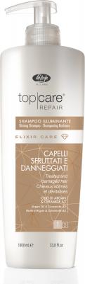 Шампунь-эликсир для восстановления и придания сияющего блеска / Elixir Care Shampoo 1000 мл – фото 1