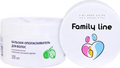 Бальзам-ополаскив для волос Family Line с Д-пантенолом и маслом грецкого ореха 300 мл – фото 1