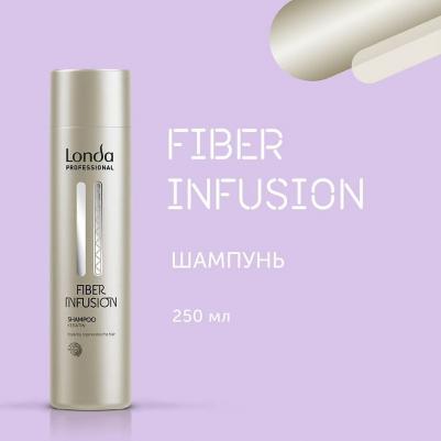 Шампунь с кератином Fiber Infusion Shampoo, 1 л – фото 8