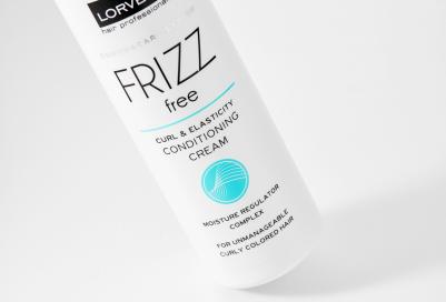 Увлажняющий крем-кондиционер Frizz Free, для непослушных, вьющихся, окрашенных волос, 300 мл – фото 2