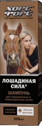 Шампунь для окрашенных и поврежденных волос с ланолином и биотином, 500 мл – фото 2