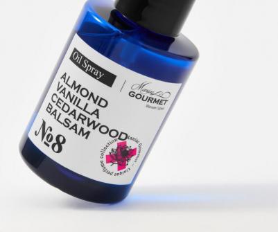парфюмированное масло-спрей для волос №8 almond, vanilla, cedarwood, balsam 100 мл – фото 2