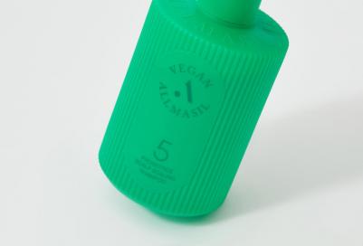 ALLMASIL Веганский шампунь для глубокого очищения с пробиотиками 5 Probiotics Scalp Scaling Shampoo 150 мл – фото 5