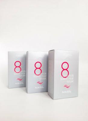 Набор масок для волос 8SECONDS SALON HAIR MASK stick pouch (20шт*8мл)