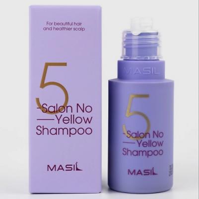 Шампунь против желтизны волос | 5 Salon No Yellow Shampoo 50ml – фото 11