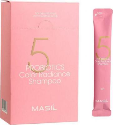 Шампунь с пробиотиками 5 Probiotics Color Radiance Shampoо 8 мл*20 шт – фото 9
