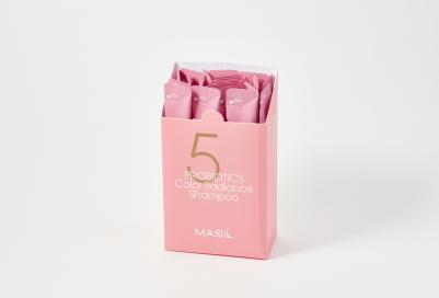 Шампунь с пробиотиками 5 Probiotics Color Radiance Shampoо 8 мл*20 шт – фото 15