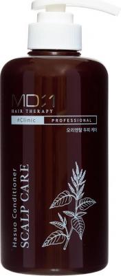 Кондиционер для волос MD-1 Hair Therapy Hasuo Scalp Care укрепляющий с травяным комплексом 500 мл – фото 3