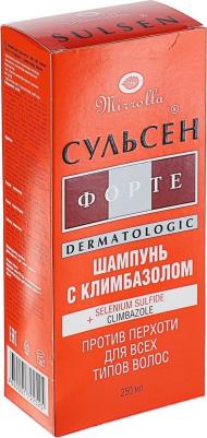 Шампунь для волос «Сульсен Форте» с климбазолом, против перхоти, 250 мл – фото 10
