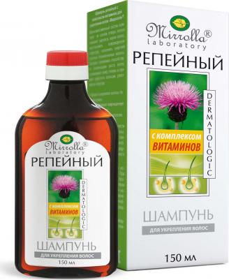 Шампунь репейный с комплексом витаминов для укрепления волос 150 мл