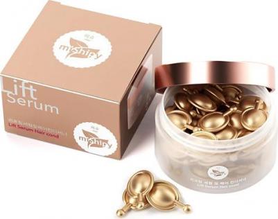 Корейская сыворотка в капсулах для волос Lift Serum Hair cond с экстрактом гриба линчжи и пиона – фото 2