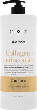 Кондиционер Collagen&Amino Acids усиление блеска и придание силы волосам, 1 л – фото 9