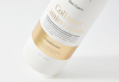 Кондиционер Collagen&Amino Acids усиление блеска и придание силы волосам, 1 л – фото 11