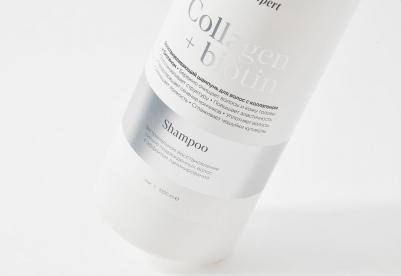 Шампунь Collagen&Biotin экстремальное восстановление сильно повреждённых волос, 1 л – фото 9